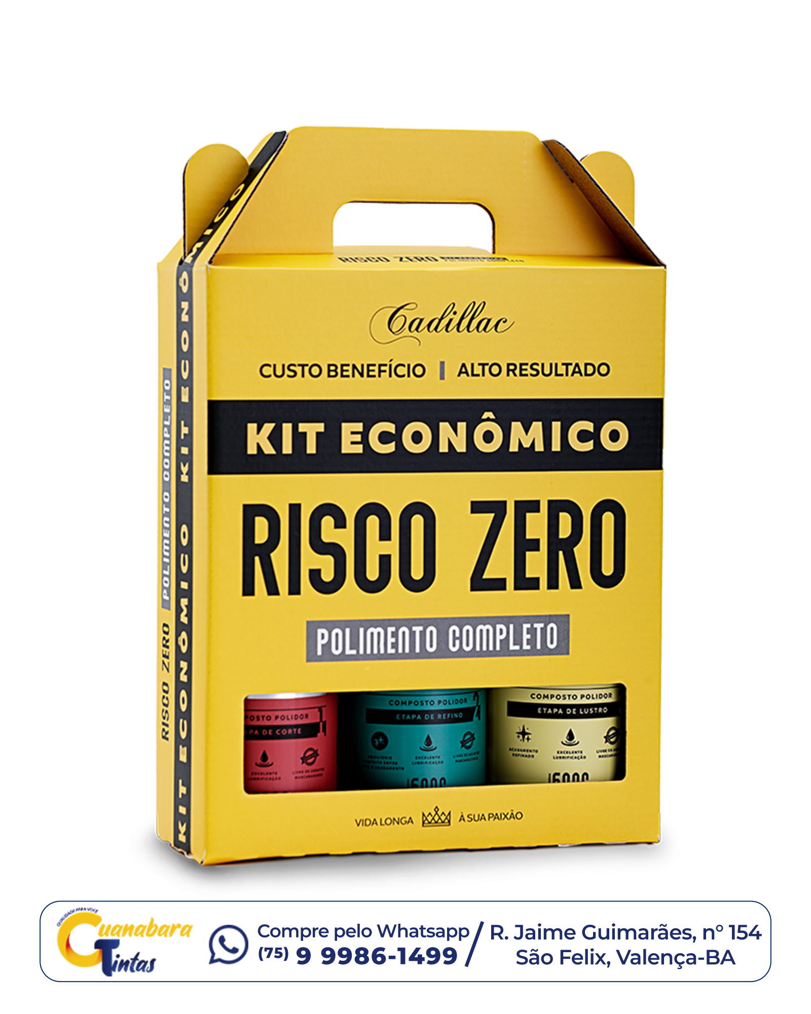 Kit de polimento Cadillac
